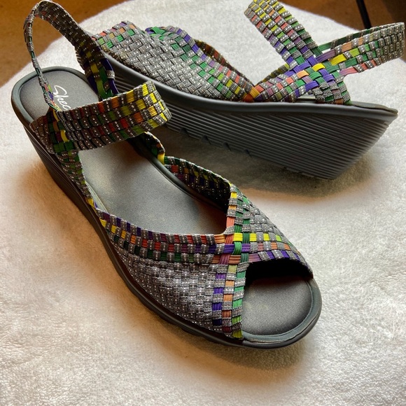 skechers memory foam womens yellow